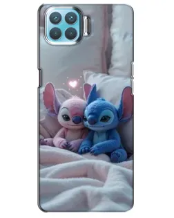 Чохол для OPPO A73 з картинкою «Плюшеві Стіч Ангел»