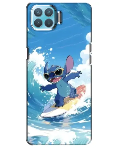 Чохол для OPPO A73 з картинкою «Стіч на хвилі»