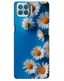 Чехол для OPPO A73 с картинкой «Белоснежные маргаритки»
