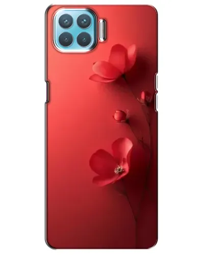 Чехол для OPPO A73 с картинкой «Маковые соцветия»