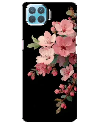 Чехол для OPPO A73 с картинкой «Розовая ветка сакуры»