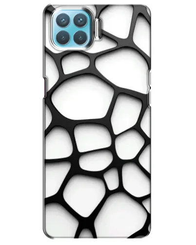 Чохол для OPPO A73 з картинкою «Біла об'ємна сітка» Чохол для OPPO A73 з картинкою «Біла об'ємна сітка»
