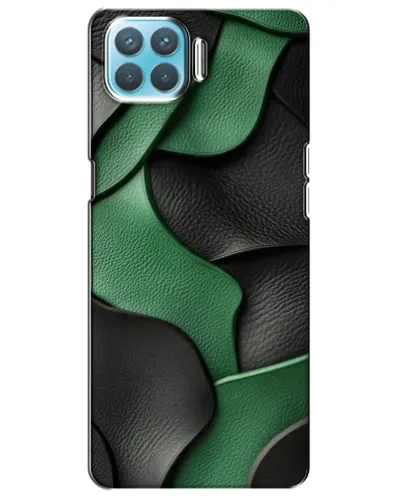 Чохол для OPPO A73 з картинкою «Зелені шкіряні хвилі» Чохол для OPPO A73 з картинкою «Зелені шкіряні хвилі»