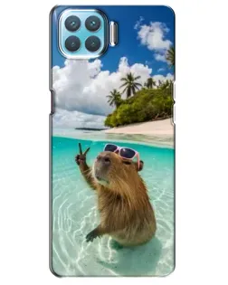 Чохол для OPPO A73 з картинкою «Капібара на морі» Чохол для OPPO A73 з картинкою «Капібара на морі»