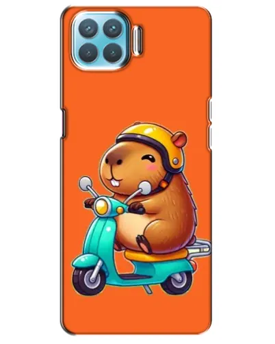Чохол для OPPO A73 з картинкою «Капібара на скутері» Чохол для OPPO A73 з картинкою «Капібара на скутері»
