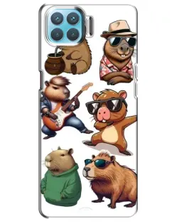 Чохол для OPPO A73 з картинкою «Круті капібари музиканти» Чохол для OPPO A73 з картинкою «Круті капібари музиканти»