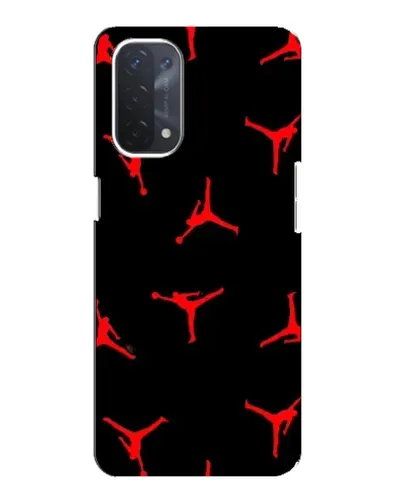 Чехол для OPPO A74 (5G) с картинкой «Jordan Red Pattern» Чехол для OPPO A74 (5G) с картинкой «Jordan Red Pattern»
