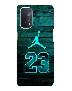 Чохол для OPPO A74 (5G) з картинкою «Jordan Cyan 23» Чохол для OPPO A74 (5G) з картинкою «Jordan Cyan 23»