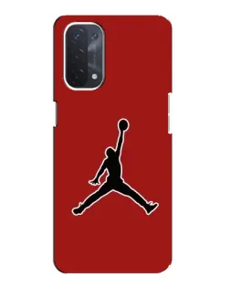 Чохол для OPPO A74 (5G) з картинкою «Jordan Red Back» Чохол для OPPO A74 (5G) з картинкою «Jordan Red Back»