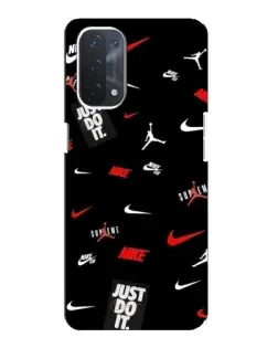 Чохол для OPPO A74 (5G) з картинкою «Nike Mix Pattern» Чохол для OPPO A74 (5G) з картинкою «Nike Mix Pattern»
