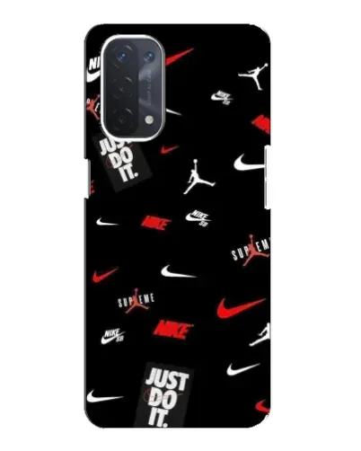 Чехол для OPPO A74 (5G) с картинкой «Nike Mix Pattern» Чехол для OPPO A74 (5G) с картинкой «Nike Mix Pattern»