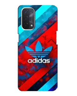 Чехол для OPPO A74 (5G) с картинкой «Абстракция Adidas» Чехол для OPPO A74 (5G) с картинкой «Абстракция Adidas»