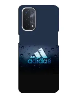 Чехол для OPPO A74 (5G) с картинкой «Adidas Water Drops»
