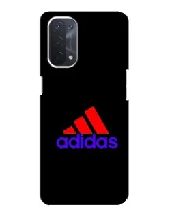 Чехол для OPPO A74 (5G) с картинкой «Классический Adidas»