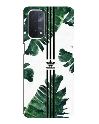 Чехол для OPPO A74 (5G) с картинкой «Пальмовые листья адидас» Чехол для OPPO A74 (5G) с картинкой «Пальмовые листья адидас»