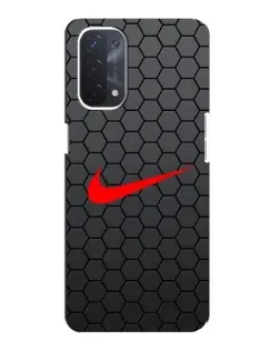 Чехол для OPPO A74 (5G) с картинкой «Nike — карбоновая сетка» Чехол для OPPO A74 (5G) с картинкой «Nike — карбоновая сетка»