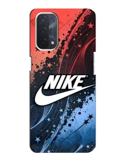 Чехол для OPPO A74 (5G) с картинкой «Градиентный принт Найк» Чехол для OPPO A74 (5G) с картинкой «Градиентный принт Найк»