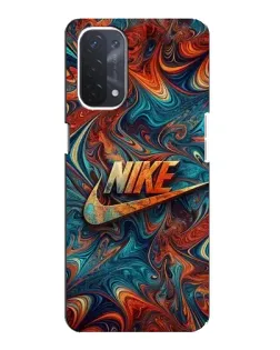 Чехол для OPPO A74 (5G) с картинкой «Nike в абстракции» Чехол для OPPO A74 (5G) с картинкой «Nike в абстракции»