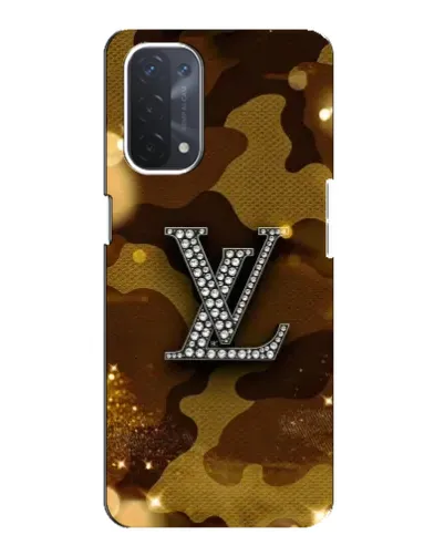 Чехол для OPPO A74 (5G) с картинкой «Камуфляжный Louis Vuitton»