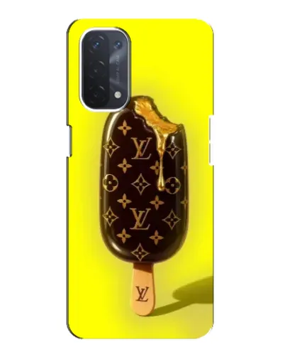 Чехол для OPPO A74 (5G) с картинкой «Мороженое от LV»