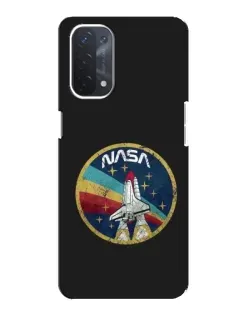 Чехол для OPPO A74 (5G) с картинкой «NASA — эмблема миссии» Чехол для OPPO A74 (5G) с картинкой «NASA — эмблема миссии»