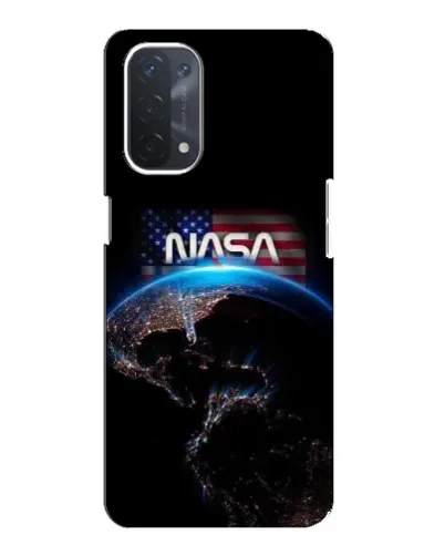 Чехол для OPPO A74 (5G) с картинкой «Земля из космоса NASA»