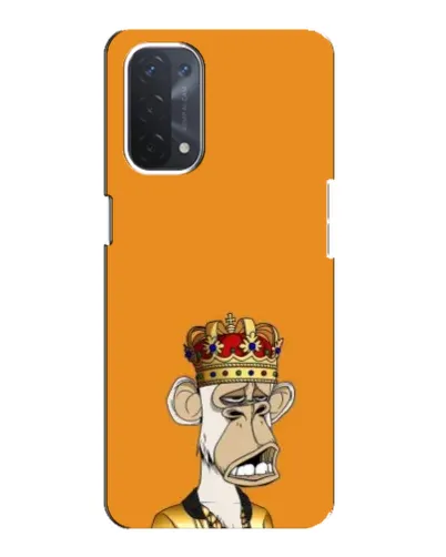 Чехол для OPPO A74 (5G) с картинкой «Золотая обезьяна Bored Ape» Чехол для OPPO A74 (5G) с картинкой «Золотая обезьяна Bored Ape»