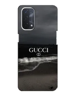 Чехол для OPPO A74 (5G) с картинкой «Gucci — морской прибой»