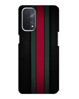 Чехол для OPPO A74 (5G) с картинкой «Gucci — неоновая линия»
