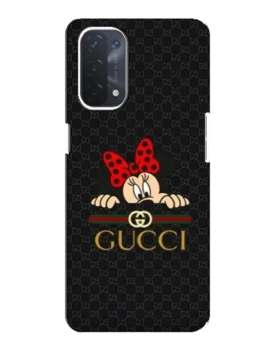 Чехол для OPPO A74 (5G) с картинкой «Минни Маус Gucci — черный» Чехол для OPPO A74 (5G) с картинкой «Минни Маус Gucci — черный»
