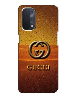 Чехол для OPPO A74 (5G) с картинкой «Gucci — солнечный градиент»