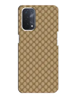 Чехол для OPPO A74 (5G) с картинкой «Gucci — классический беж»