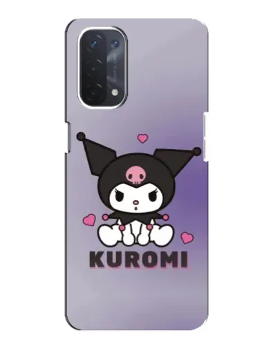 Чехол для OPPO A74 (5G) с картинкой «Kuromi — фиолетовый арт» Чехол для OPPO A74 (5G) с картинкой «Kuromi — фиолетовый арт»