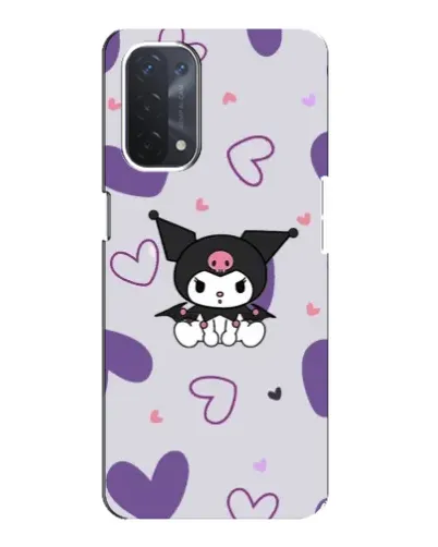 Чехол для OPPO A74 (5G) с картинкой «Kuromi и лавандовые сердца» Чехол для OPPO A74 (5G) с картинкой «Kuromi и лавандовые сердца»