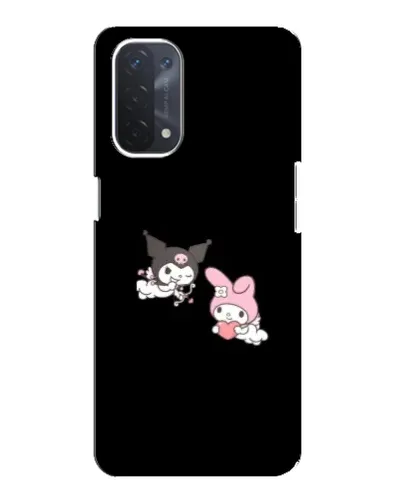 Чехол для OPPO A74 (5G) с картинкой «My Melody и Kuromi» Чехол для OPPO A74 (5G) с картинкой «My Melody и Kuromi»