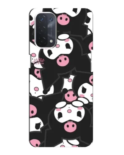 Чехол для OPPO A74 (5G) с картинкой «Паттерн голов Куроми» Чехол для OPPO A74 (5G) с картинкой «Паттерн голов Куроми»
