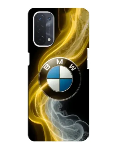 Чехол для OPPO A74 (5G) с картинкой «Золотистый дым BMW» Чехол для OPPO A74 (5G) с картинкой «Золотистый дым BMW»