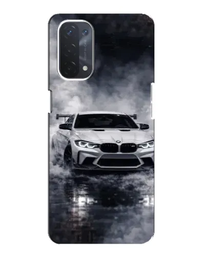 Чехол для OPPO A74 (5G) с картинкой «BMW сквозь туман» Чехол для OPPO A74 (5G) с картинкой «BMW сквозь туман»
