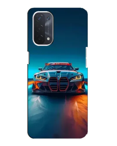 Чехол для OPPO A74 (5G) с картинкой «BMW — огни неона» Чехол для OPPO A74 (5G) с картинкой «BMW — огни неона»