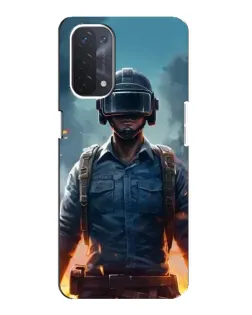 Чехол для OPPO A74 (5G) с картинкой «PUBG — реалистичный герой» Чехол для OPPO A74 (5G) с картинкой «PUBG — реалистичный герой»