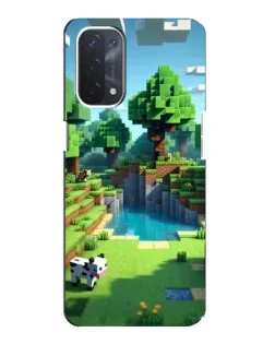 Чехол для OPPO A74 (5G) с картинкой «Minecraft летний день» Чехол для OPPO A74 (5G) с картинкой «Minecraft летний день»
