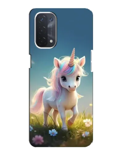 Чехол для OPPO A74 (5G) с картинкой «Единорог на поляне» Чехол для OPPO A74 (5G) с картинкой «Единорог на поляне»