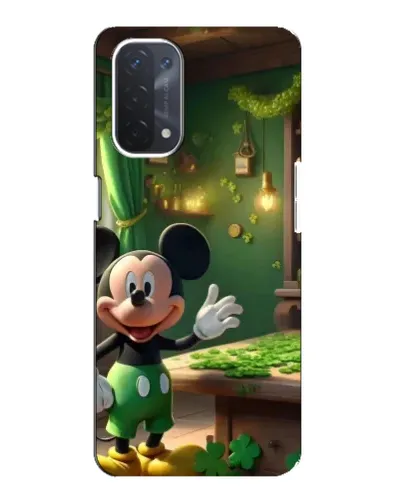 Чехол для OPPO A74 (5G) с картинкой «Микки в мастерской» Чехол для OPPO A74 (5G) с картинкой «Микки в мастерской»