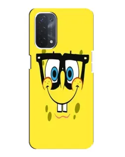 Чехол для OPPO A74 (5G) с картинкой «Минималистичный Спанч Боб» Чехол для OPPO A74 (5G) с картинкой «Минималистичный Спанч Боб»