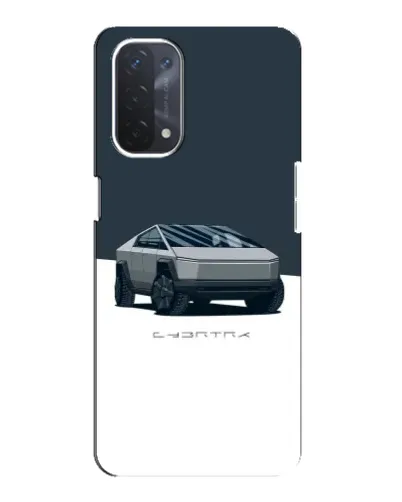 Чехол для OPPO A74 (5G) с картинкой «Серебристый Cybertruck Tesla» Чехол для OPPO A74 (5G) с картинкой «Серебристый Cybertruck Tesla»