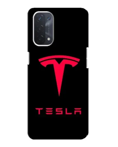 Чехол для OPPO A74 (5G) с картинкой «Tesla Red Logo» Чехол для OPPO A74 (5G) с картинкой «Tesla Red Logo»