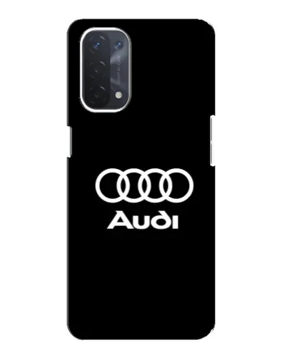 Чехол для OPPO A74 (5G) с картинкой «Классическое лого Audi»