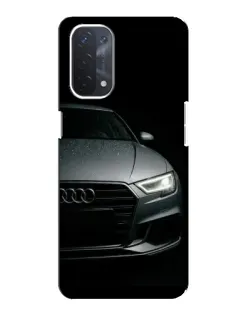 Чехол для OPPO A74 (5G) с картинкой «Audi — детализация кузова» Чехол для OPPO A74 (5G) с картинкой «Audi — детализация кузова»