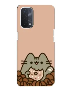 Чехол для OPPO A74 (5G) с картинкой «Кофейный Пушин» Чехол для OPPO A74 (5G) с картинкой «Кофейный Пушин»