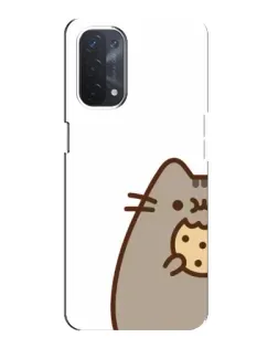 Чехол для OPPO A74 (5G) с картинкой «Пушин с печеньем» Чехол для OPPO A74 (5G) с картинкой «Пушин с печеньем»